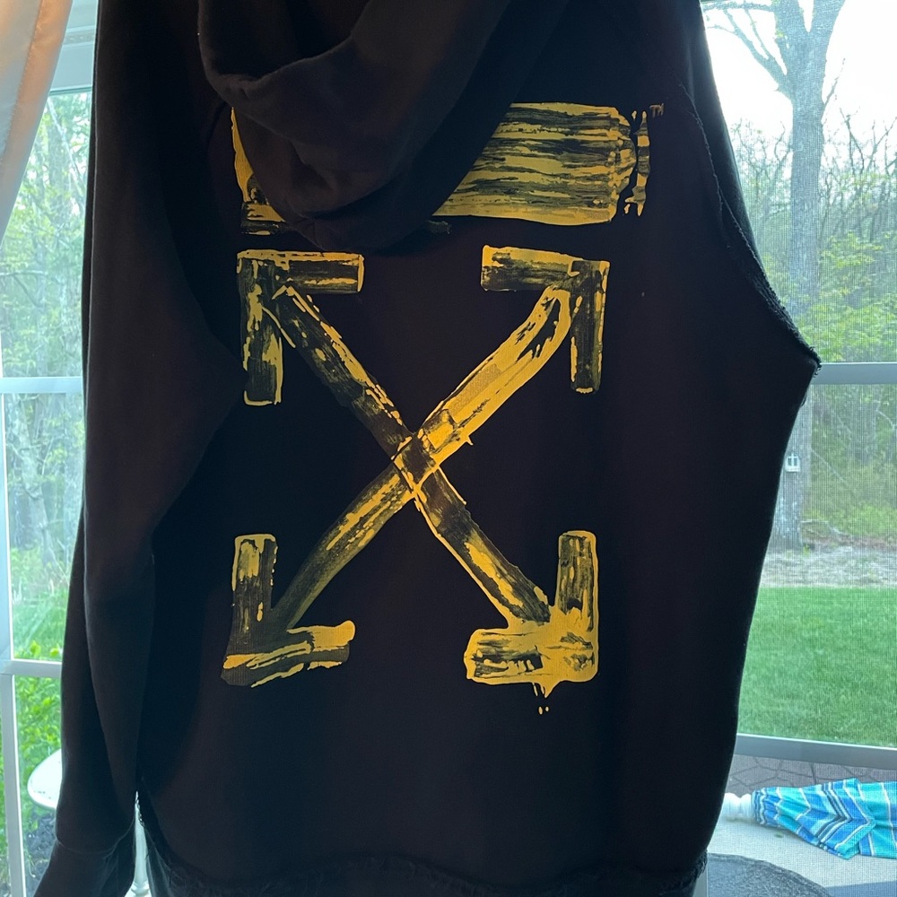 MENS off white hoodie